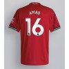 Muški Nogometni Dres Manchester United Amad Diallo #16 Domaci 2025-26 Kratak Rukav Muški Nogometni Dres Manchester United Amad Diallo #16 Domaci 2025-26 Kratak Rukav